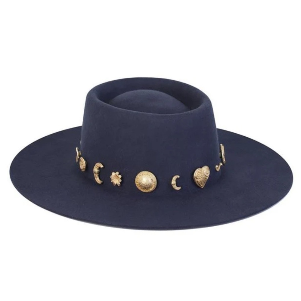 Lack of Color The Cosmic Boater in Navy | NWT | Medium